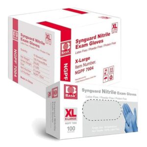 Nitrile Exam Gloves X-Large (100/bx) 10 bxs/case
