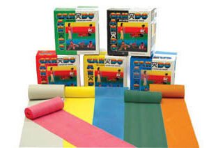 Cando Band Non-Latex Red- Light 6- Yard