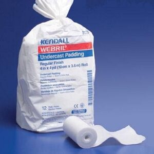 Webril 100% Cotton Undercast Padding 6  x 4 Yds Bg/6