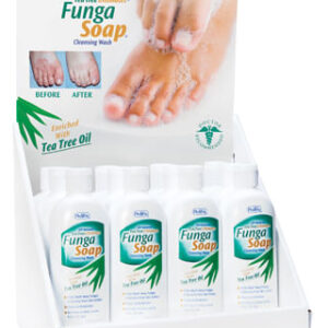 FungaSoap Tea Tree Ultimates 6oz Cleansing Wash Display