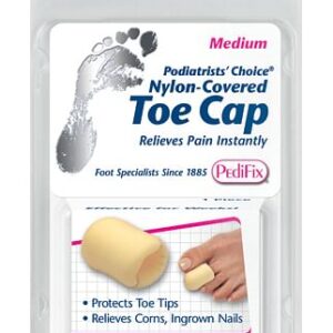 Nylon Covered Toe Cap Medium (Each)